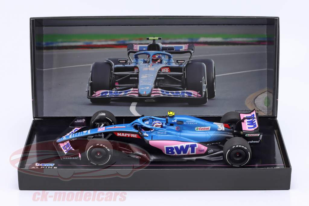 Esteban Ocon Alpine A522 #31 Australien GP Formel 1 2022 1:18 Minichamps