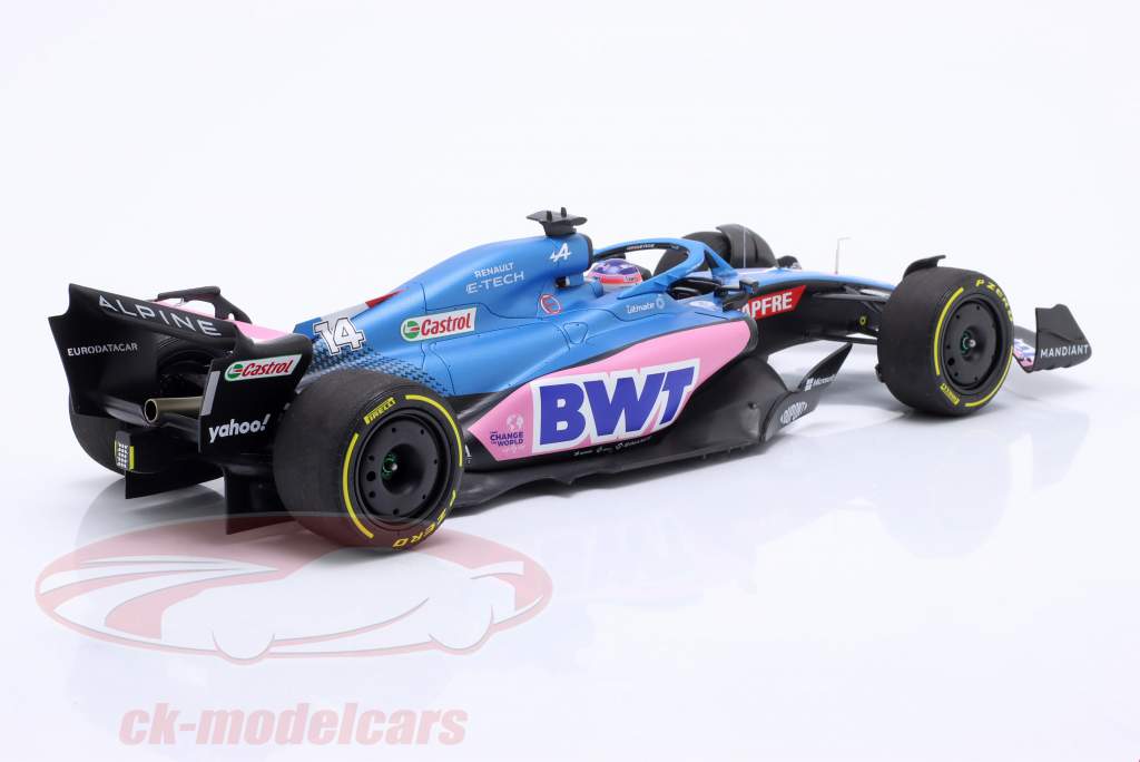 Fernando Alonso Alpine A522 #14 Australien GP Formel 1 2022 1:18 Minichamps