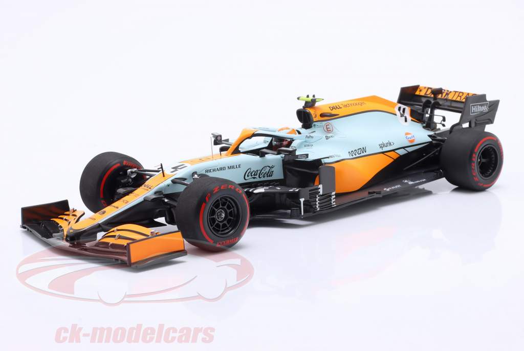 1/18 McLaren MCL35M ランドノリス モナコGP仕様 McLaren MCL35M - 2021 Monaco Grand Prix – Amalgam Collection