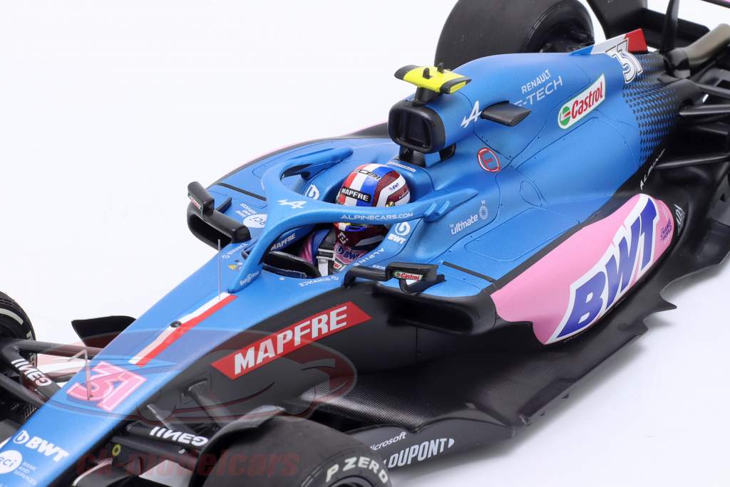 Esteban Ocon Alpine A522 #31 Australien GP Formel 1 2022 1:18 Minichamps