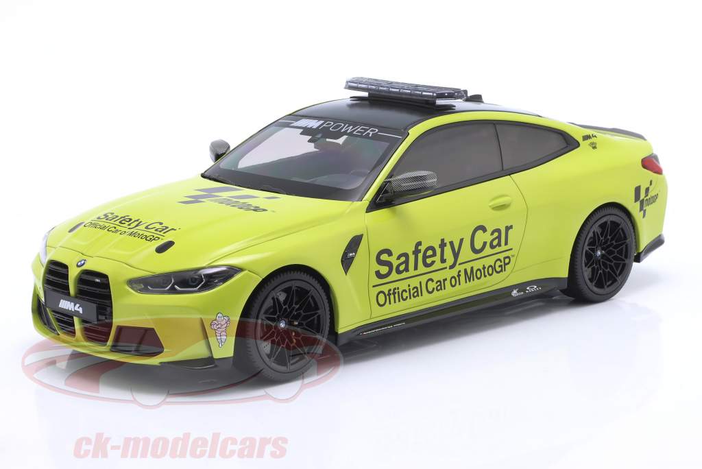 BMW M4 Safety Car MotoGP 2020 黄色的 1:18 Minichamps