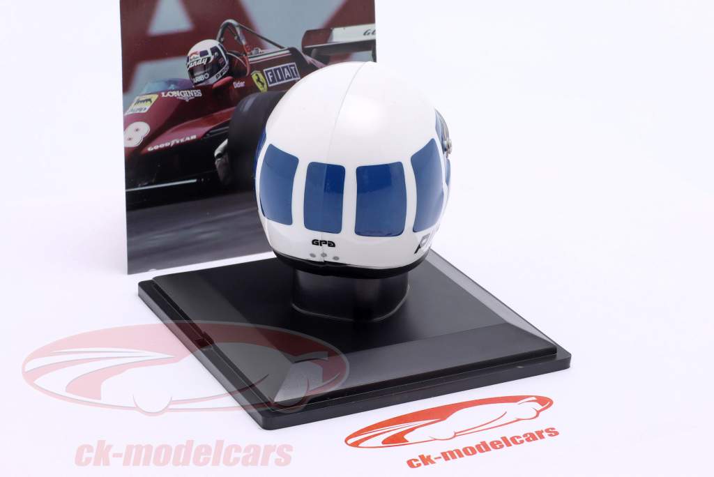 Didier Pironi #28 Scuderia Ferrari 126C2 fórmula 1 1982 casco 1:5 Spark Editions