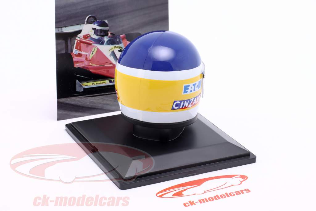 Carlos Reutemann #11 Ferrari 312T2 formule 1 1978 casque 1:5 Spark Editions