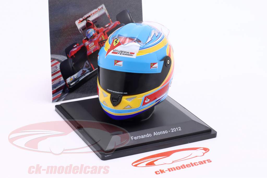 Fernando Alonso #5 Scuderia Ferrari F2012 fórmula 1 2012 casco 1:5 Spark Editions