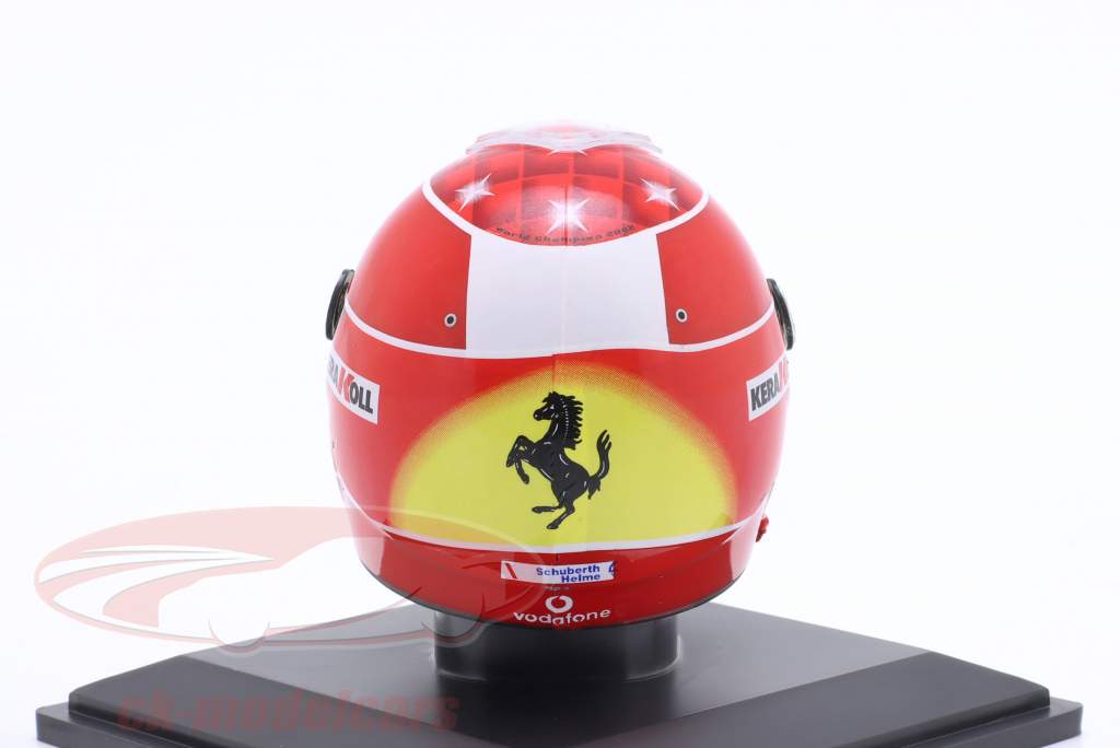 M. Schumacher #1 Ferrari 2001B formule 1 Champion du monde 2002 casque 1:5 Spark Editions