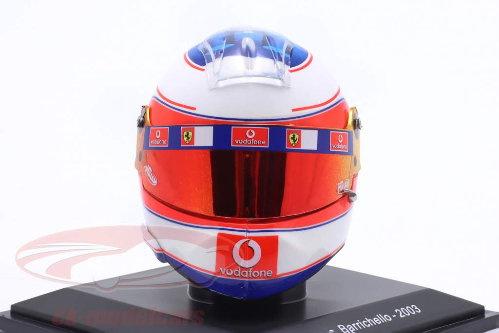 Rubens Barrichello #2 Ferrari F2003-GA formule 1 2003 helm 1:5 Spark Editions