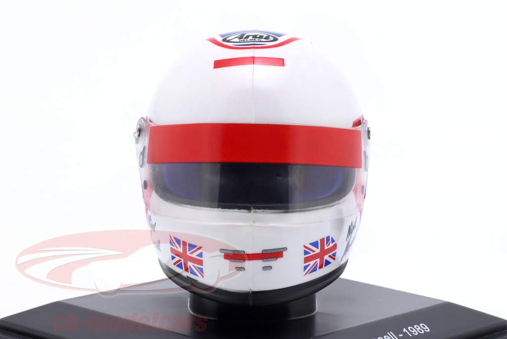 Nigel Mansell #27 Scuderia Ferrari F640 formule 1 1989 casque 1:5 Spark Editions