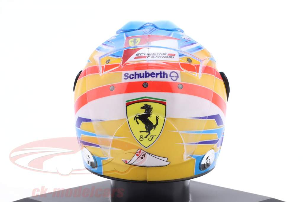 Fernando Alonso #5 Scuderia Ferrari F2012 fórmula 1 2012 casco 1:5 Spark Editions