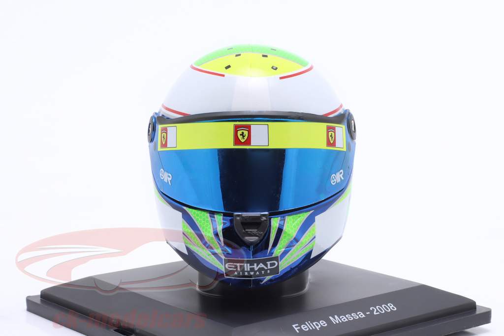 Felipe Massa #2 Scuderia Ferrari F2008 formule 1 2008 casque 1:5 Spark Editions