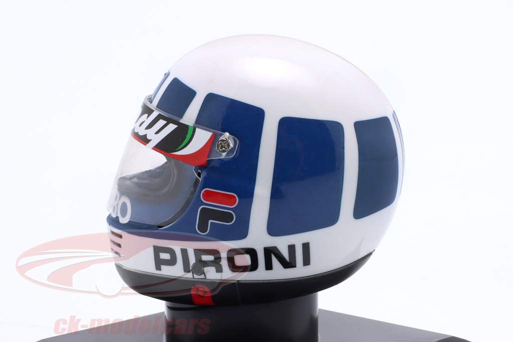 Didier Pironi #28 Scuderia Ferrari 126C2 fórmula 1 1982 casco 1:5 Spark Editions