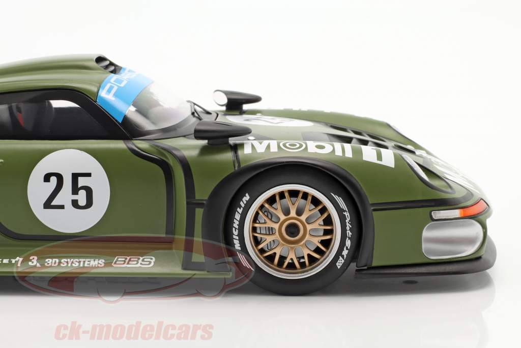 Porsche 911 GT1 #25 Prequalifying 24h LeMans 1996 Stuck, Wollek, Boutsen 1:18 WERK83