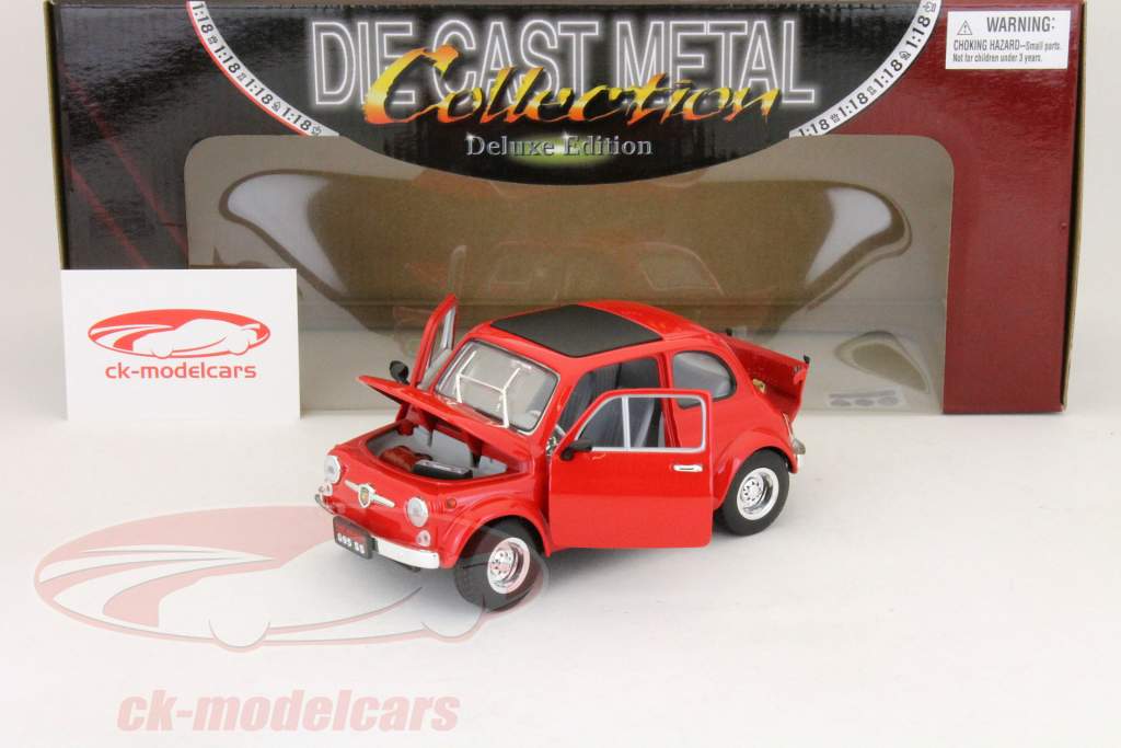ABARTH 695 SS ミニカー 赤 Amazon | □ ロードシグネチャー『1/18 FIAT ABARTH 695SS 赤