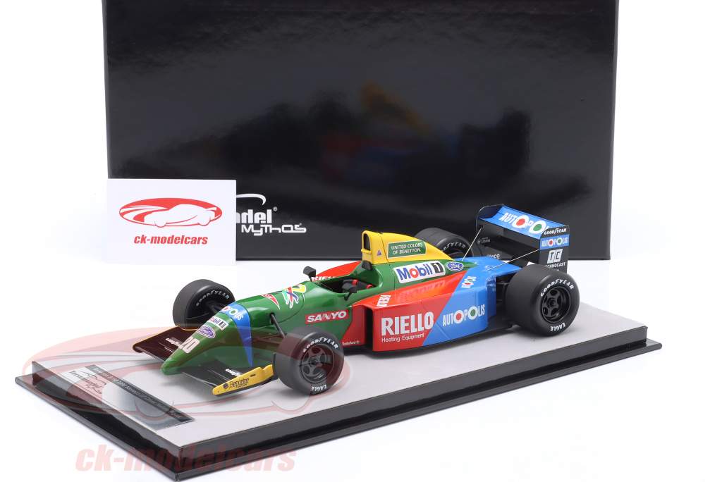 BENETTON B190 1990 Nelson Piquet ミニカー Nelson Piquet Benetton B190 1990 F1 Collection 1:43 Scale | eBay
