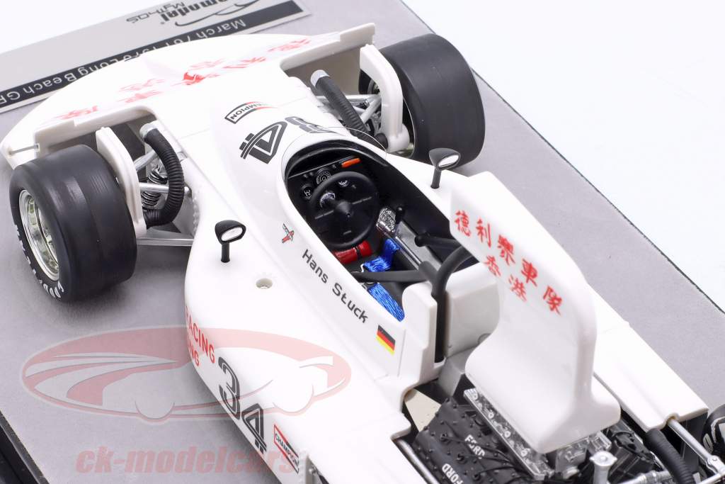 Tecnomodel 1:18 Hans-Joachim Stuck March 761 #34 USA West GP