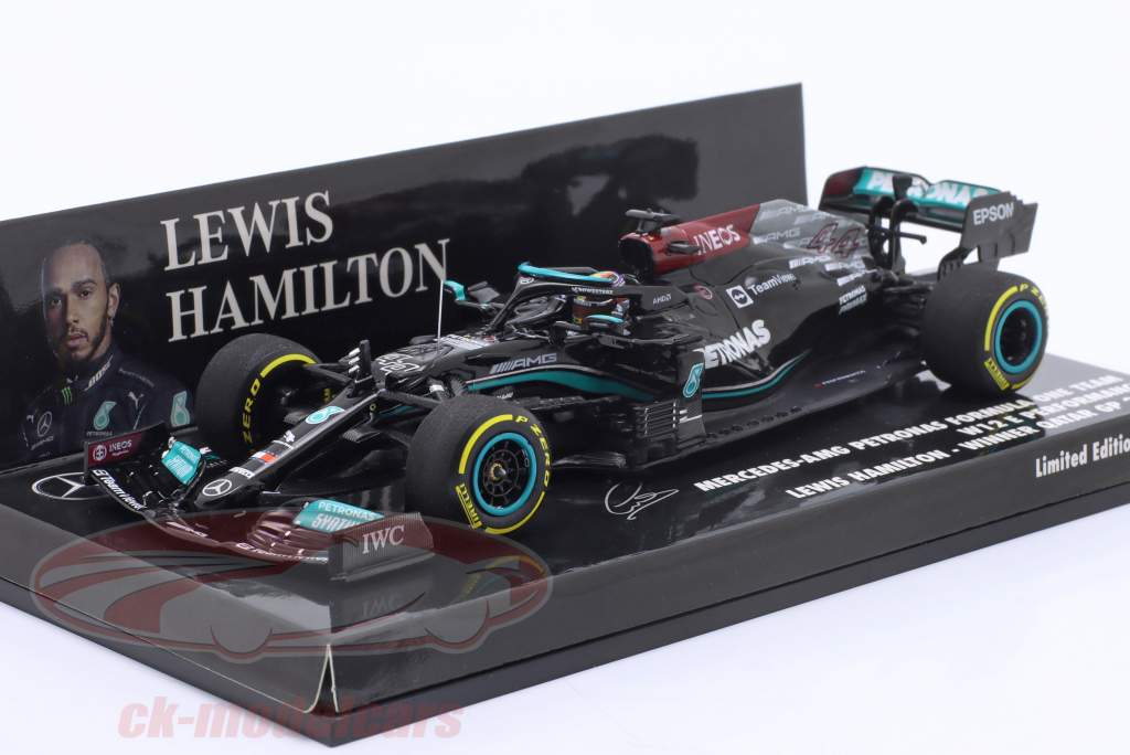 Lewis Hamilton Mercedes-AMG F1 W12 #44 Vincitore Qatar GP formula 1 2021 1:43 Minichamps