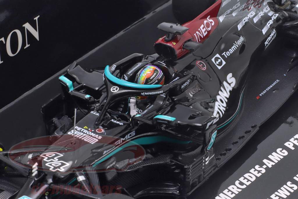 Lewis Hamilton Mercedes-AMG F1 W12 #44 Vincitore Qatar GP formula 1 2021 1:43 Minichamps