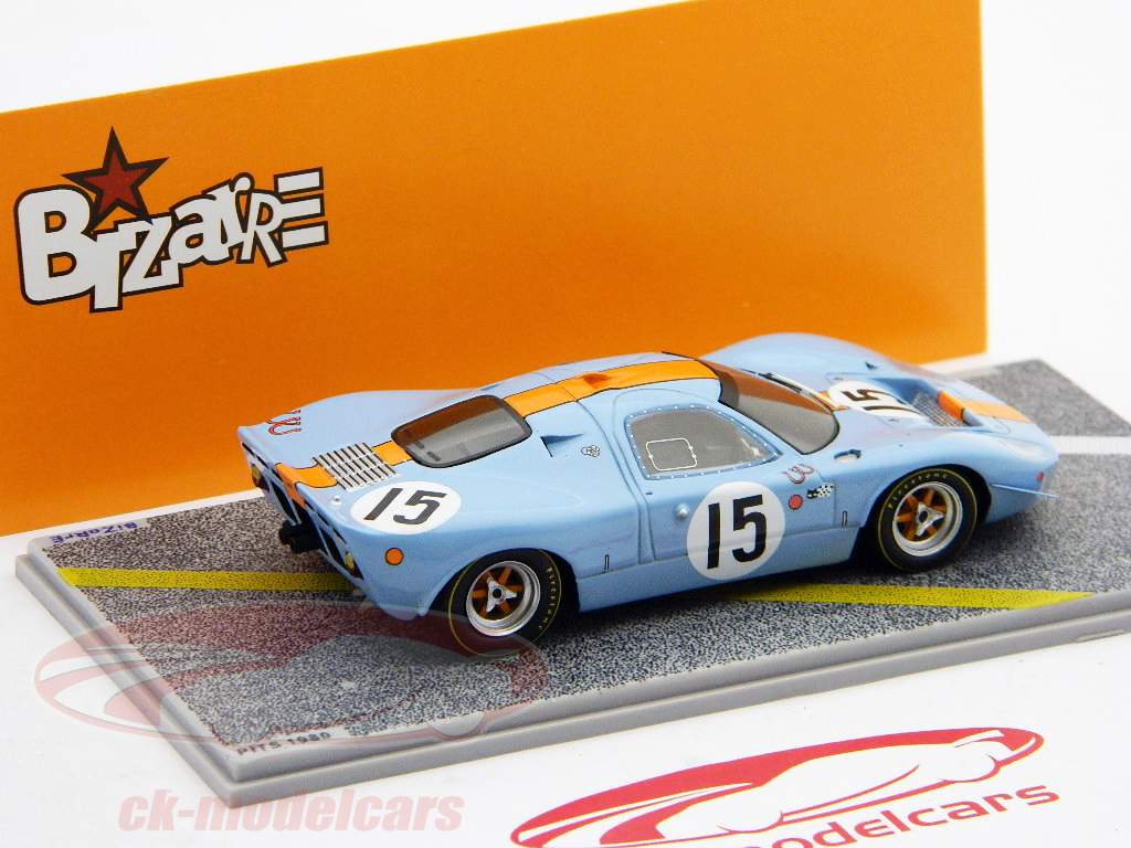 Starter (1/43) フォード GT40 Mirage M1 Spark 1:43 Mirage M1 #15 24h LeMans 1967 Bizarre BZ296 model
