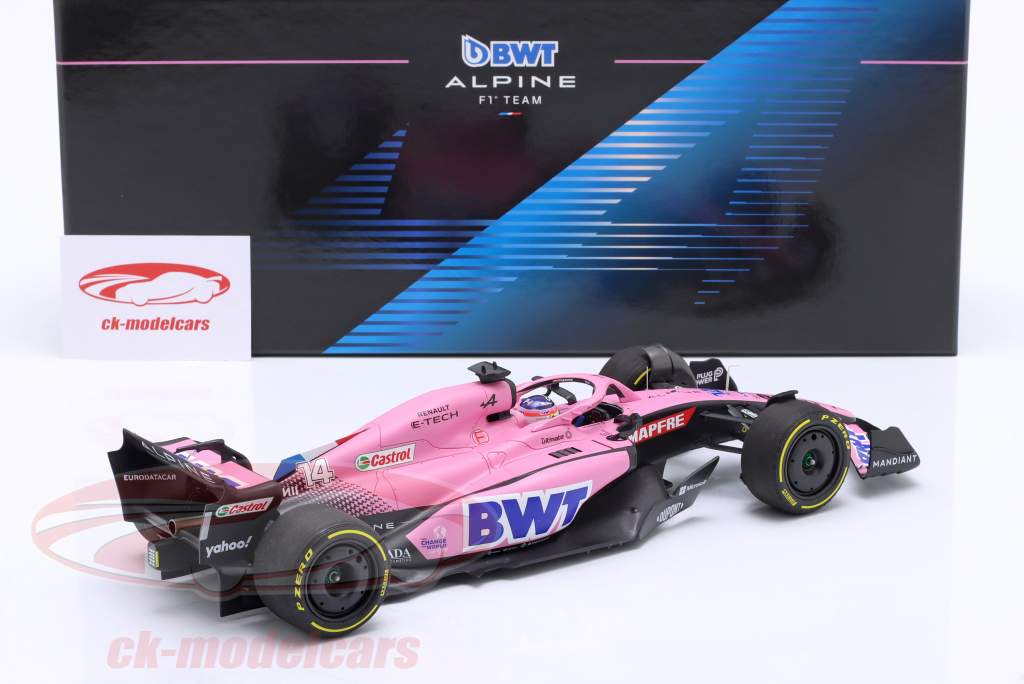 1/18ミニチャンプス アルピーヌF1 A522 F.アロンソ ミニチャンプス BWT アルピーヌ F1 チーム A522 フェルナンド