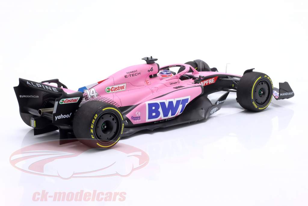 Minichamps 1:18 Fernando Alonso Alpine A522 #14 バーレーン