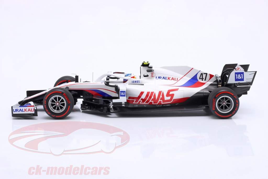 Mick Schumacher Haas VF-21 #47 オランダ GP 方式 1 2021 1:18 Minichamps