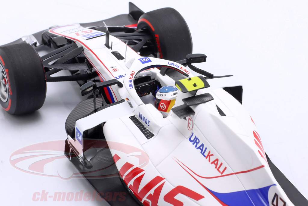 Mick Schumacher Haas VF-21 #47 オランダ GP 方式 1 2021 1:18 Minichamps