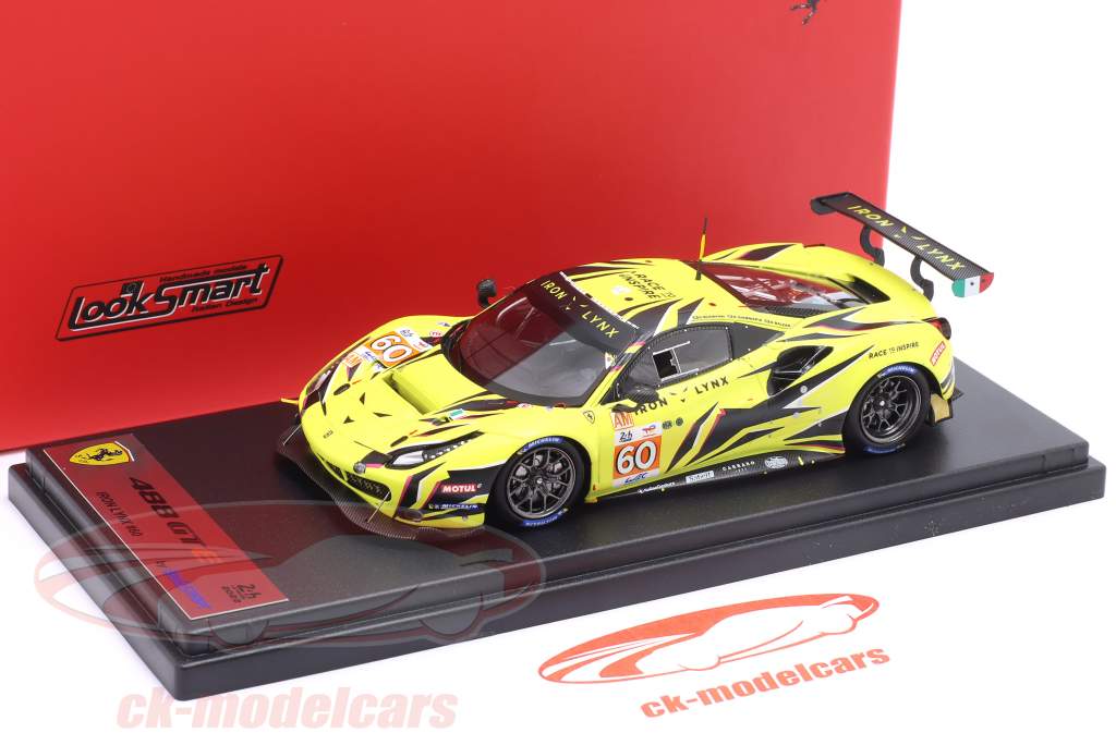 LookSmart 1:43 Ferrari 488 GTE Evo #60 24h LeMans 2022 Iron