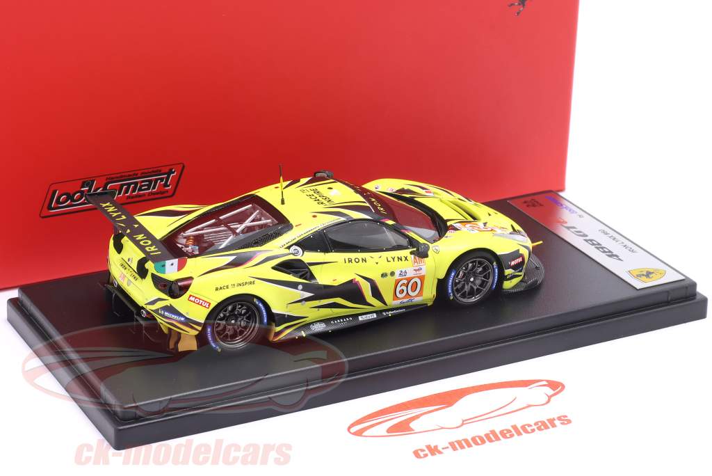 LookSmart 1:43 Ferrari 488 GTE Evo #60 24h LeMans 2022 Iron