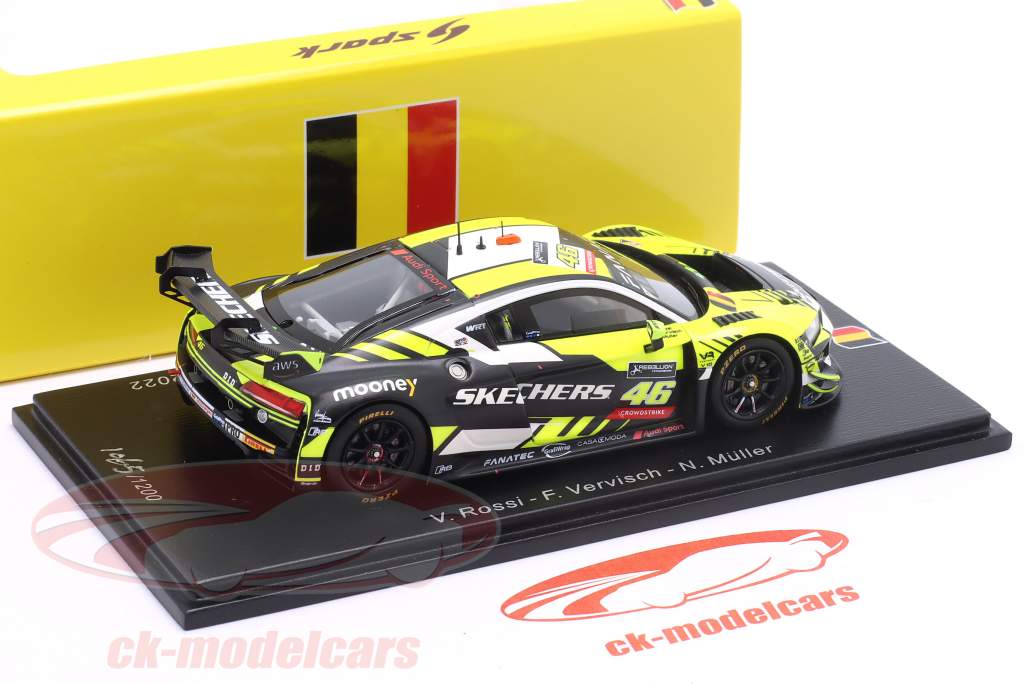 ミニカー　1/43 Audi R8 LMS Belgian Audi Club Team WRT 24H SPA 2018 D.Vanthoor - A.Riberas - C.Mies #1 [SB219] 1/43 アウディ R8 LMS No.1 Belgian アウディ Club Team WRT 24H
