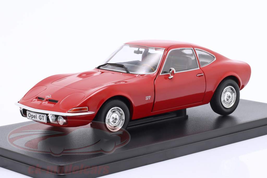 Opel GT 1900 建设年份 1968 红色的 1:24 Hachette