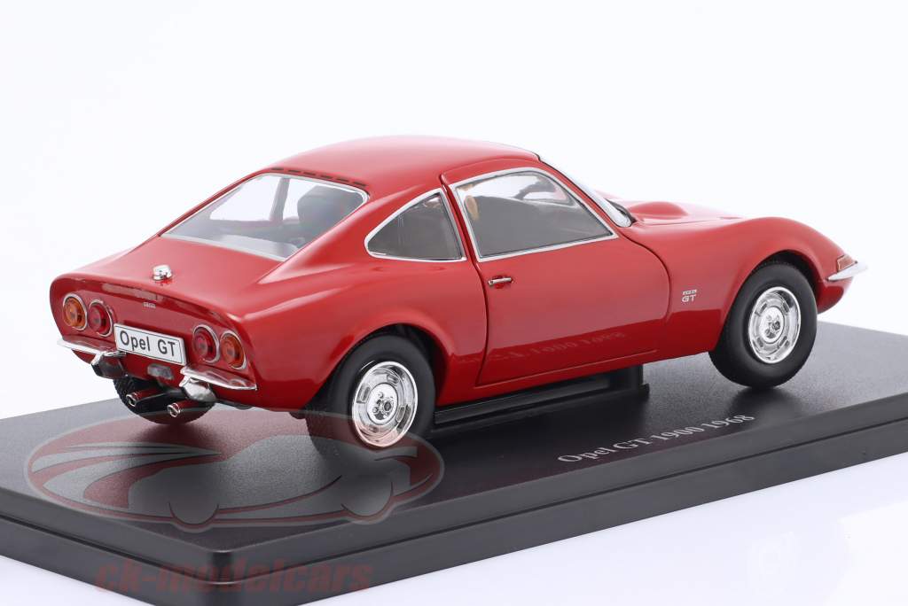 Opel GT 1900 Año de construcción 1968 rojo 1:24 Hachette