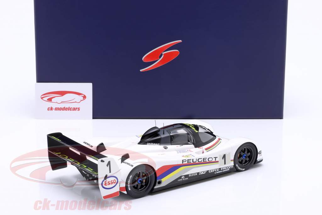 Spark 1:18 Peugeot 905 #1 Winner 24h LeMans 1992 Dalmas