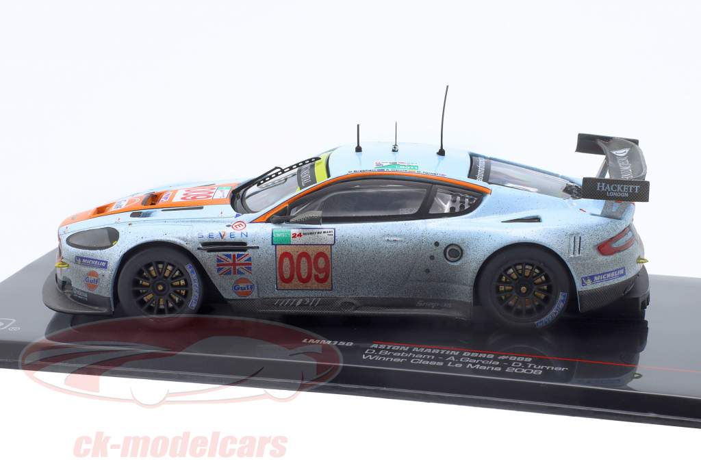 1/43.アストン.マーチンDBR9.08ルマン/24時間。 Ixo 1:43 Aston Martin DBR9 #009 勝者 LMGT1 24h LeMans 2008