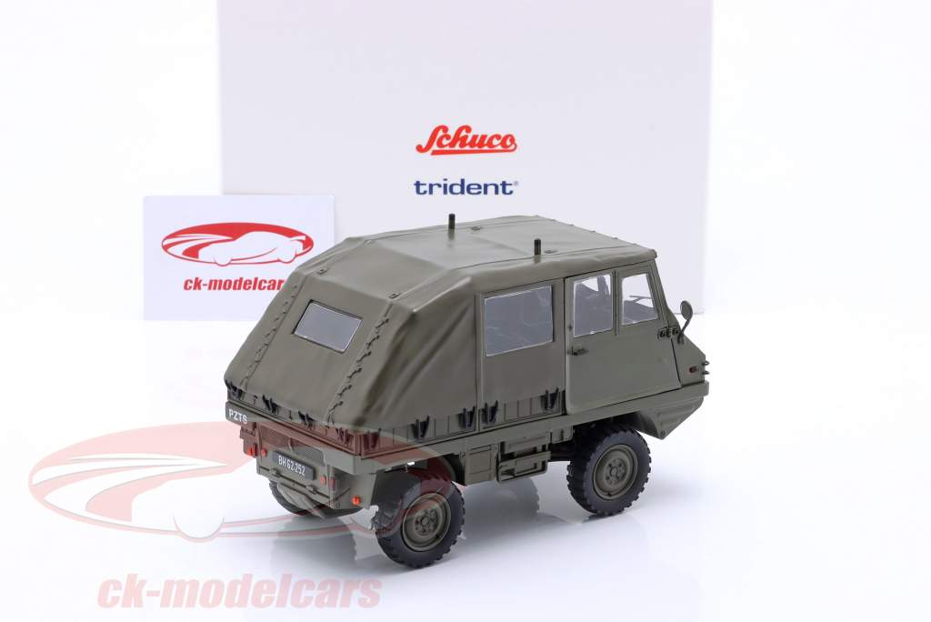 Steyr-Puch Haflinger Funkwagen Österreichisches Bundesheer oliv 1:18 Schuco