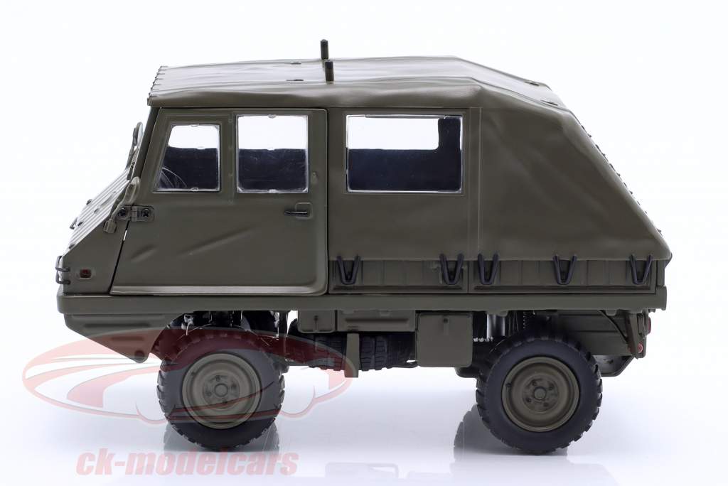 Steyr-Puch Haflinger Funkwagen Österreichisches Bundesheer oliv 1:18 Schuco
