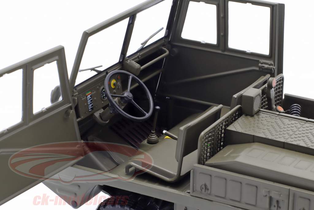 Steyr-Puch Haflinger camión de radio austriaco ejército aceituna 1:18 Schuco