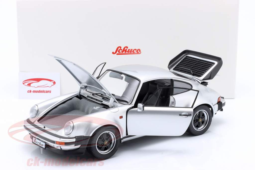 Porsche 911 (930) Turbo silver 1:12 Schuco