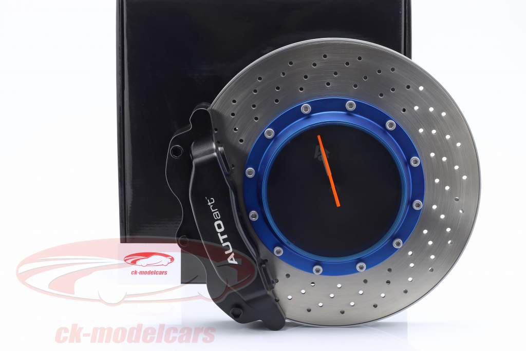 Brake Disc Clock black / blue AUTOart