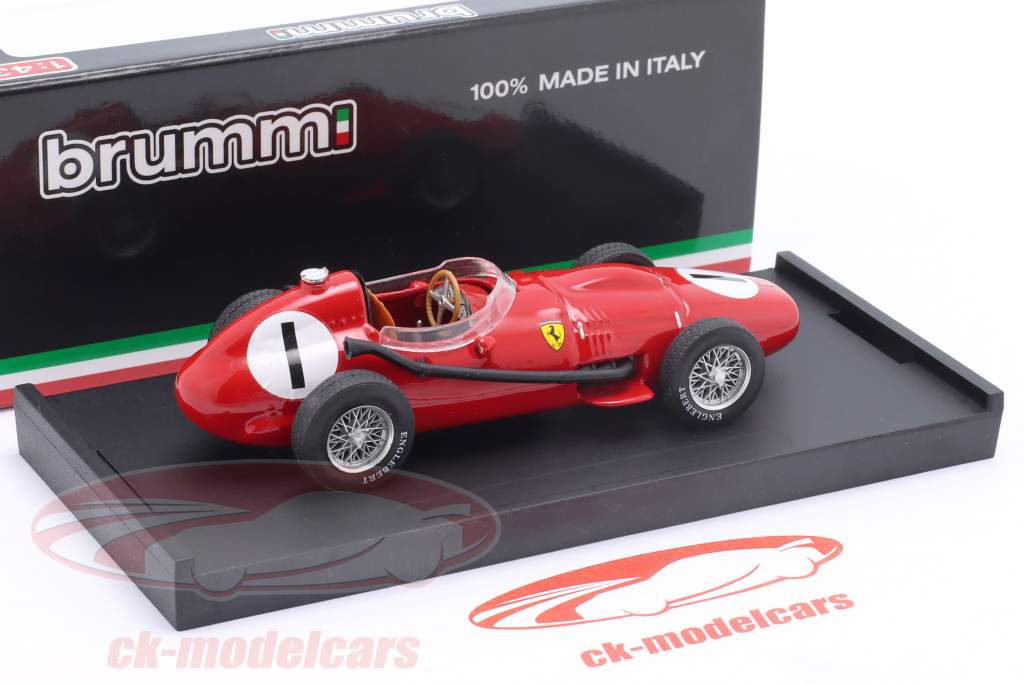 P. Collins Ferrari 246 #1 vinder britisk GP formel 1 1958 1:43 Brumm
