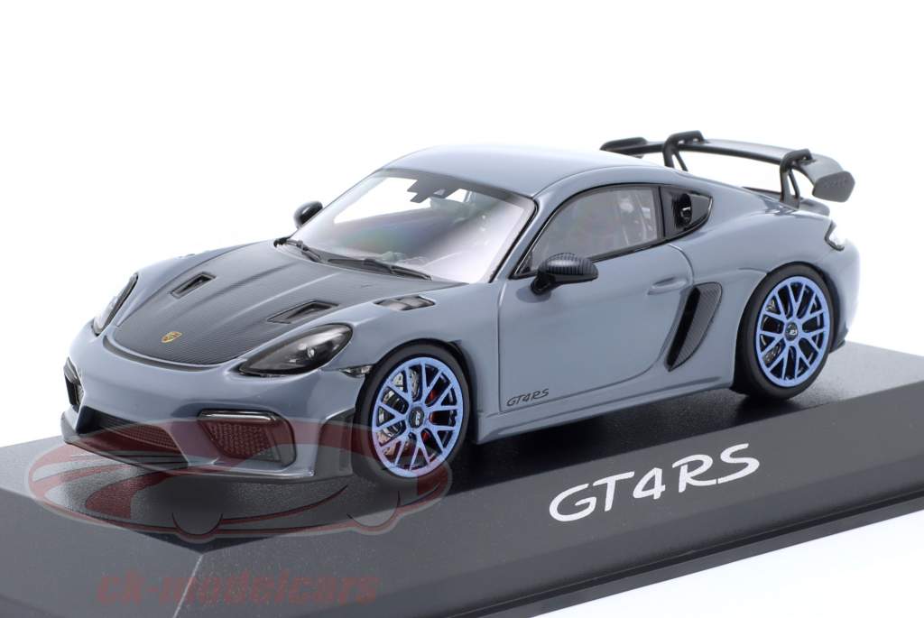【2台セット】1/43 ミニチャンプス ポルシェ 718 ケイマン GT4RS ミニチャンプス 1/43 ポルシェ 718 ケイマン GT4 RS 982 Arctic