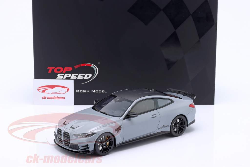 BMW M4 Competition (G82) AC Schnitzer Brooklyn Gray metallic 1:18 TrueScale