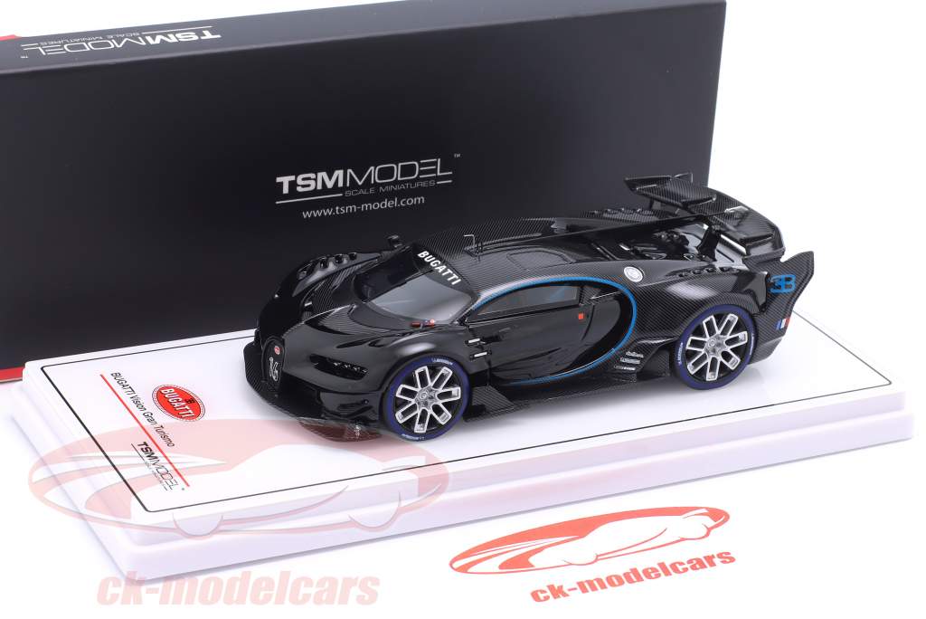 Bugatti Vision Gran Turismo noir 1:43 TrueScale