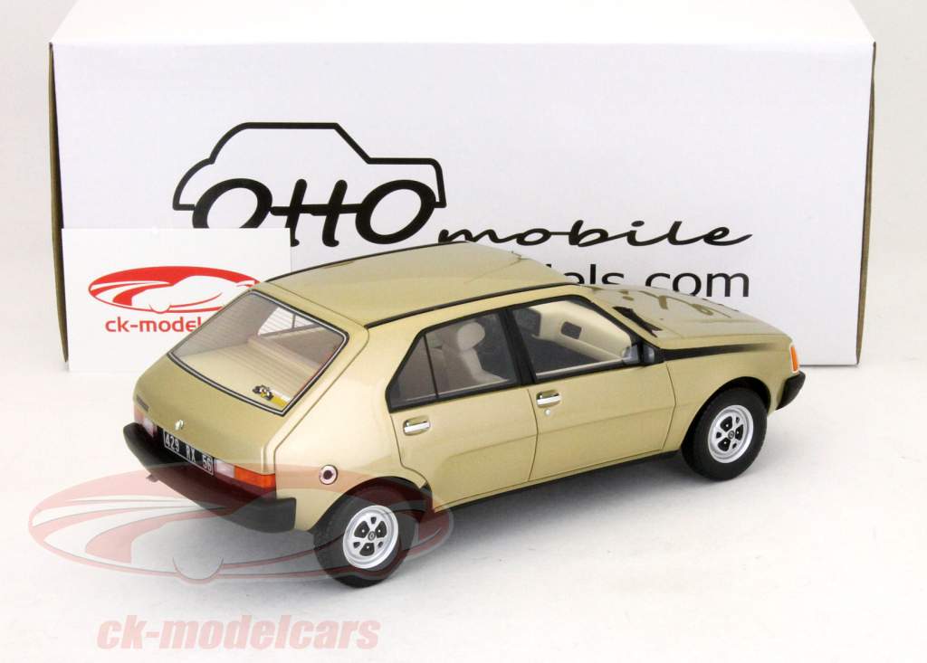 Renault 14 TS R14 année 1982 bronze 1:18 OttOmobile