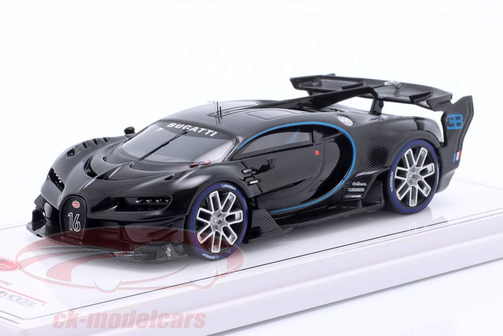 Bugatti Vision Gran Turismo noir 1:43 TrueScale