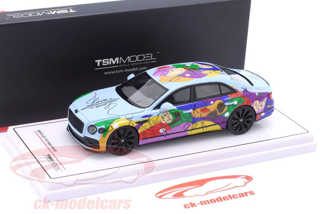 Bentley Flying Spur multicoloured 1:43 TrueScale