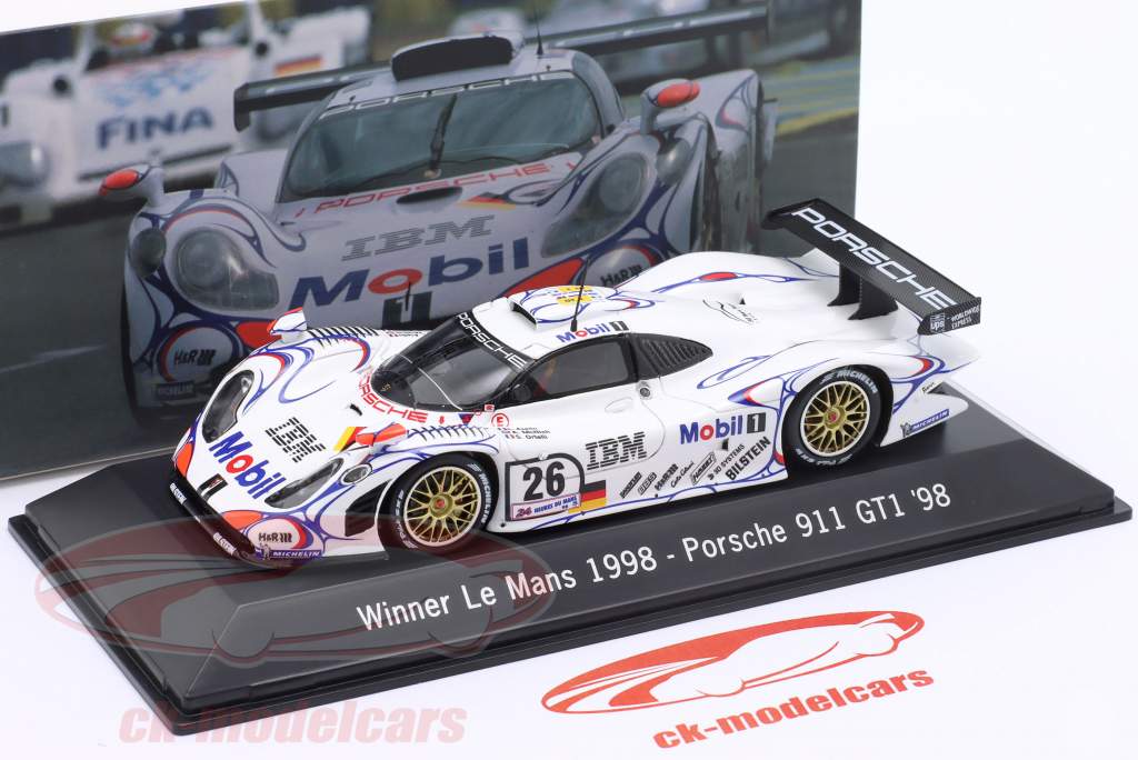 Spark 1:43 Porsche 911 GT1 #26 winner 24h LeMans 1998 McNish