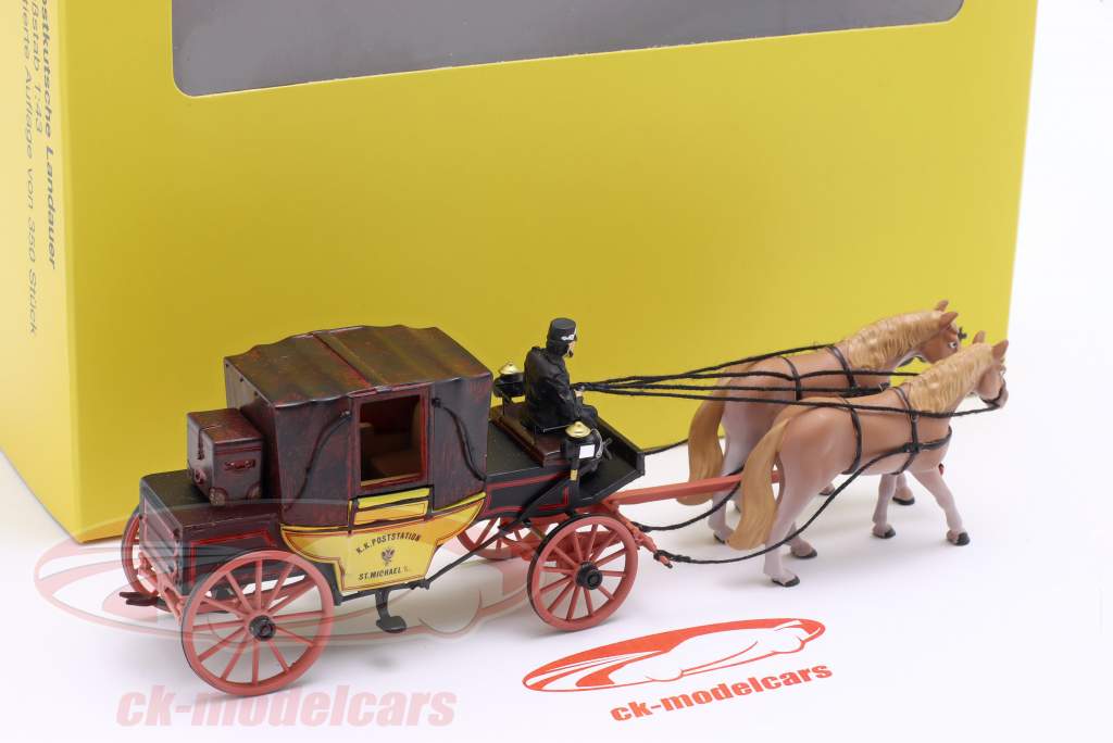 diligenza Landauer Anno di costruzione 1850-1880 1:43 Starline Models