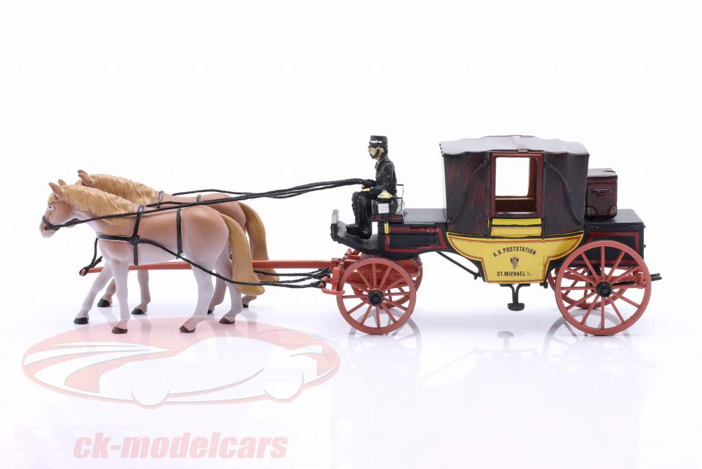 diligenc Landauer Byggeår 1850-1880 1:43 Starline Models
