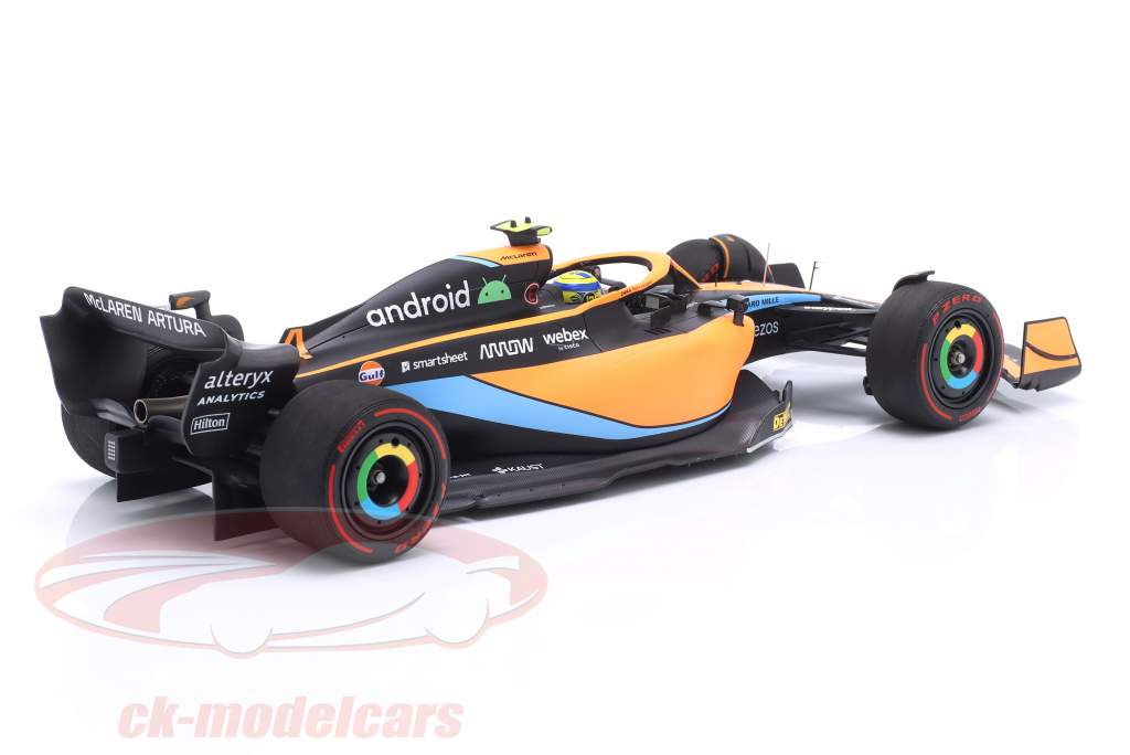 Lando Norris McLaren MCL36 #4 Baréin GP fórmula 1 2022 1:18 Minichamps