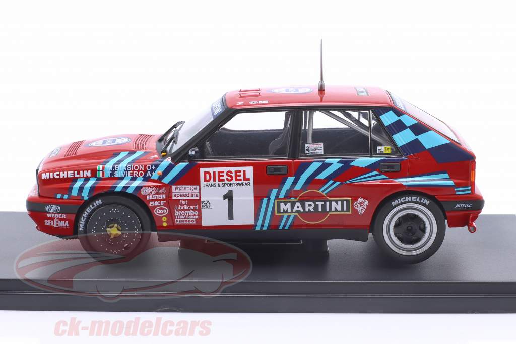 Lancia Delta Integrale 16V #1 Sieger Rallye SanRemo 1989 Biasion, Siviero 1:24 Altaya