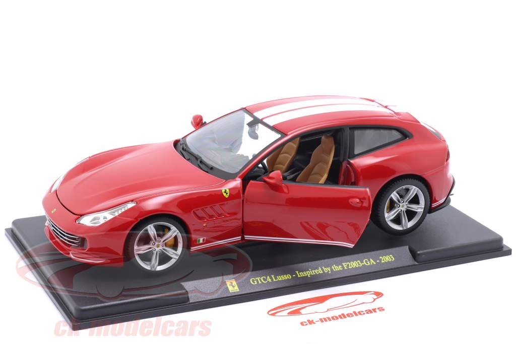 Bburago 1:24 Ferrari GTC4 Lusso inspired by F2003-GA (2003